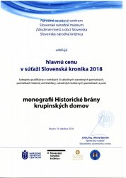 Kniha o Krupine zvíťazila v celoslovenskej súťaži Kniha o Krupine zvíťazila v celoslovenskej súťaži