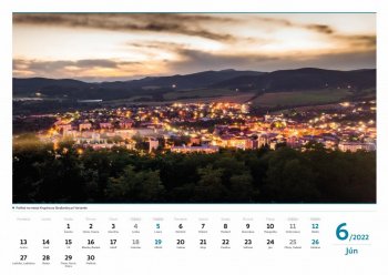 Kalendáre mesta Krupina na rok 2022
