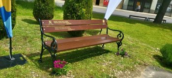 Slávnostné odhalenie lavičky Andreja Sládkoviča v Krupine a náučný chodník Po stopách Sládkoviča