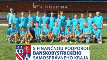 Futbalový tábor s finančnou podporou BBSK