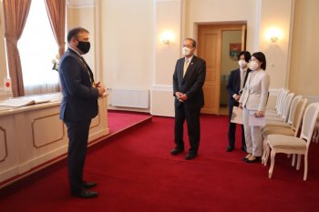 Návšteva veľvyslanca Japonska v našom meste