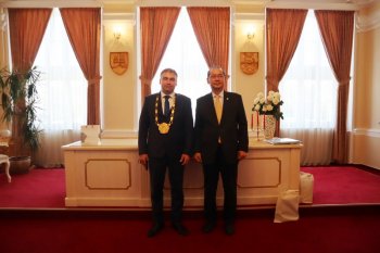 Návšteva veľvyslanca Japonska v našom meste