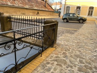 Rekonštrukcia nádvoria Mestského úradu v Krupine