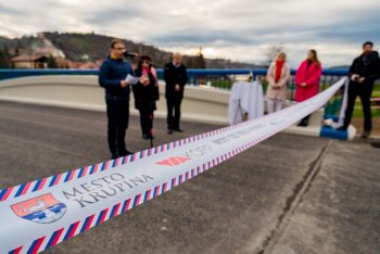 Slávnostné otvorenie mosta cez Krupinicu