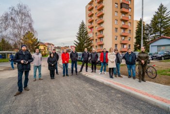 Slávnostné otvorenie mosta cez Krupinicu