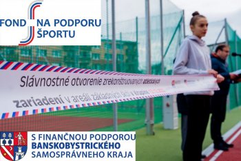 Slávnostné otvorenie zrekonštruovaných atletických zariadení v areáli základných škôl v Krupine