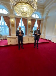 Prijatie Veľvyslanca Kubánskej republiky Prijatie Veľvyslanca Kubánskej republiky