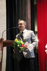 Osobnosti mesta na slávnostnom Mestskom zastupiteľstve v Krupine počas Dní mesta Krupina