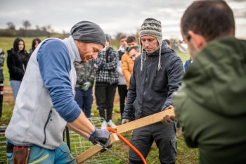Výsadba ovocných stromov v Krupine v rámci projektu Výsadba ovocných stromov v Krupine v rámci projektu