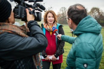 Výsadba ovocných stromov v Krupine v rámci projektu Výsadba ovocných stromov v Krupine v rámci projektu