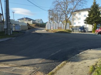 Nová prístupová cesta do lokality Nad katastrom