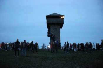 Svetelný signál znova nad Krupinou