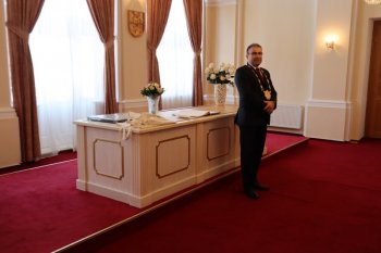 Srbská delegácia na návšteve v Krupine Srbská delegácia na návšteve v Krupine