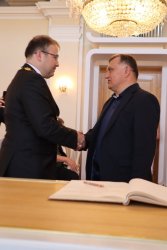 Srbská delegácia na návšteve v Krupine Srbská delegácia na návšteve v Krupine