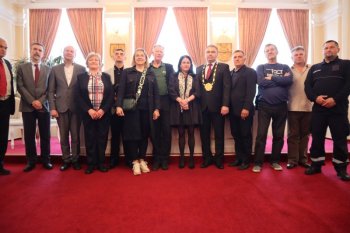 Srbská delegácia na návšteve v Krupine