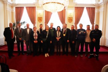 Srbská delegácia na návšteve v Krupine Srbská delegácia na návšteve v Krupine