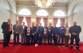 Srbská delegácia na návšteve v Krupine Srbská delegácia na návšteve v Krupine
