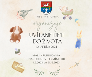 Uvítanie detí do života