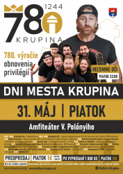 DNI MESTA KRUPINA 31.5. - 2.6.2024 DNI MESTA KRUPINA 31.5. - 2.6.2024