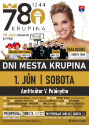 DNI MESTA KRUPINA 31.5. - 2.6.2024 DNI MESTA KRUPINA 31.5. - 2.6.2024