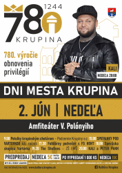 DNI MESTA KRUPINA 31.5. - 2.6.2024 DNI MESTA KRUPINA 31.5. - 2.6.2024