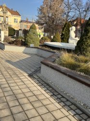 Rekonštrukcia povrchov – Svätotrojičné námestie Krupina Rekonštrukcia povrchov – Svätotrojičné námestie Krupina