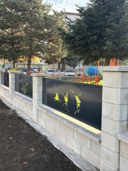 Oplotenie Materskej školy na Malinovského ulici v meste Krupina Oplotenie Materskej školy na Malinovského ulici v meste Krupina