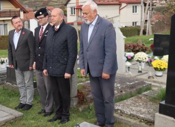 Spomienka na padlých pri obrane Československa v roku 1919