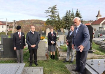 Spomienka na padlých pri obrane Československa v roku 1919