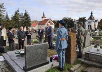 Spomienka na padlých pri obrane Československa v roku 1919