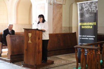 Spomienka na obete holokaustu – Nezabudnutí susedia Spomienka na obete holokaustu – Nezabudnutí susedia