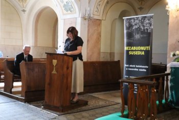 Spomienka na obete holokaustu – Nezabudnutí susedia Spomienka na obete holokaustu – Nezabudnutí susedia