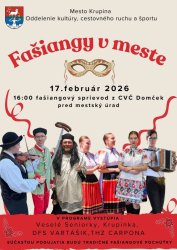 Fašiangy v meste – tradície, ktoré žijú ďalej