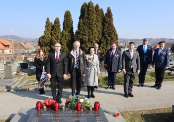 Spomienka na 81. výročie oslobodenie mesta Krupina