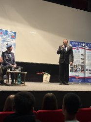 Silné svedectvo histórie: Študenti v Krupine sa stretli s vojnovým veteránom Vladimírom Strmeňom