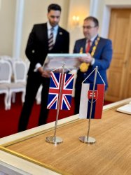 Návšteva veľvyslanca Spojeného kráľovstva Veľkej Británie a Severného Írska v Slovenskej republike