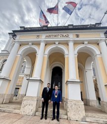 Návšteva veľvyslanca Spojeného kráľovstva Veľkej Británie a Severného Írska v Slovenskej republike