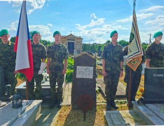 Spomienka na padlých pri obrane Československa v roku 1919 a na vojnu