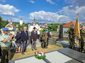 Spomienka na padlých pri obrane Československa v roku 1919 a na vojnu