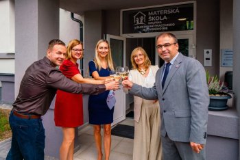 Slávnostne sme otvorili nové elokované pracovisko Materskej školy Malinovského na Jesenského ulici